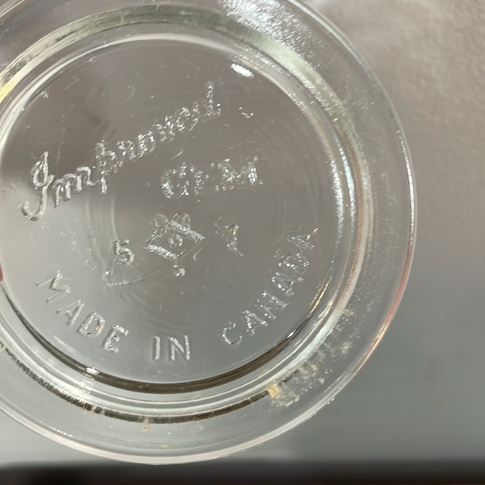 Pure glass vintage GEM jar lids - 12.  BPA FREE AND SUSTAINABLE!  Repeat usage! - Picture 9 of 11